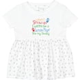 thumbnail image 3 of Inktastic Lacrosse Player Like Daddy Girls Baby Dress, 3 of 5