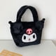 thumbnail image 1 of Sanrio-mochila de Hello Kitty Cinnamoroll Kuromi, bolso escolar de piel sintética, cartera para tarjetas, My Melody, 1 of 4