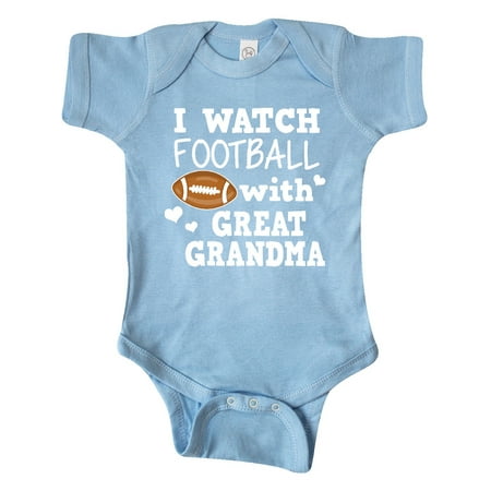 

Inktastic I Watch Football with My Great Grandma Gift Baby Boy Bodysuit