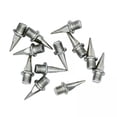 thumbnail image 1 of 6x12pcs Bloque de inicio Spikes Spikes de acero M4.8 Pedales de calabaces de bloque de funcionamiento Corates para la velocidad de aptitud de de ceniza Velocidad de aptitud 5 piezas, 1 of 8