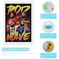 thumbnail image 3 of Rod Wave Diamond Art Kits for Adults Diamond Art Gem Art Painting Full Drill Round Art Gem Painting Kit for Home Wall Decor 16"x20", 3 of 7