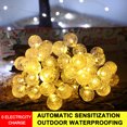 thumbnail image 4 of Bombilla solar Fairy String Light Outdoor Patio Garden Party Decor (7m 50LED) Ndcxsfigh Nuevos Originales, 4 of 9