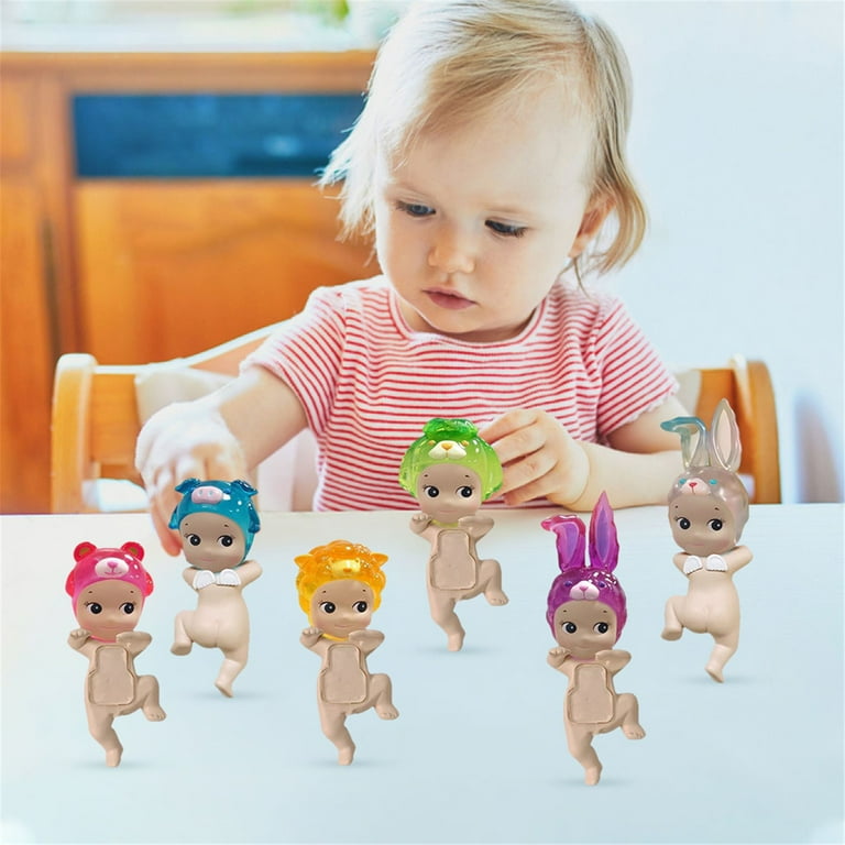 6Pcs Sonny Angel HIPPERS - Mini Figure Charm Series,3.14x1 6Pcs Sonny Angel HIPPERS - Mini Figure Charm Series,3.14x1