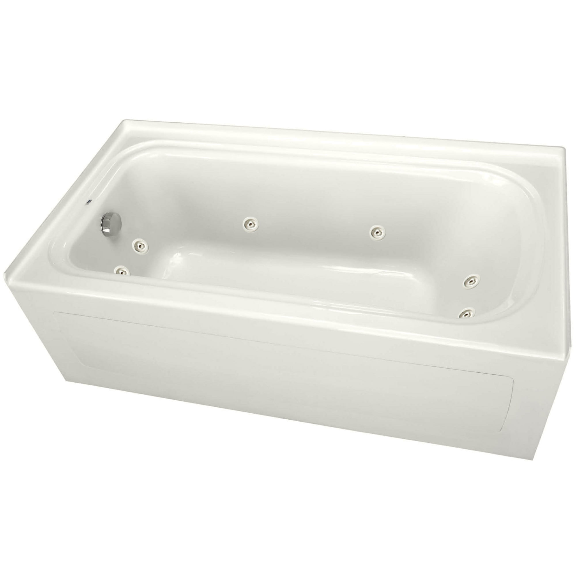 Proflo Pfw6032alsk 60" X 32" Alcove 8 Jet Whirlpool Bath Tub Walmart