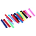 thumbnail image 3 of 40-Piece Pack Orthodontic Dental Ties: Colorful & Transparent Plastic Ligature Rings for Teeth Alignment, Safe Oral Use, Part of Dental Care Kit, Durable Material, Easy Identification & Tool Matching, 3 of 5