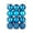 Light Blue, variant on SuoKom Christmas Balls, 24Pcs 1.6 Inch Black Christmas Balls Hanging Ornaments Shatterproof Delicate Baubles Set, for Home Holiday Party Xmas Tree Decoration Gifts