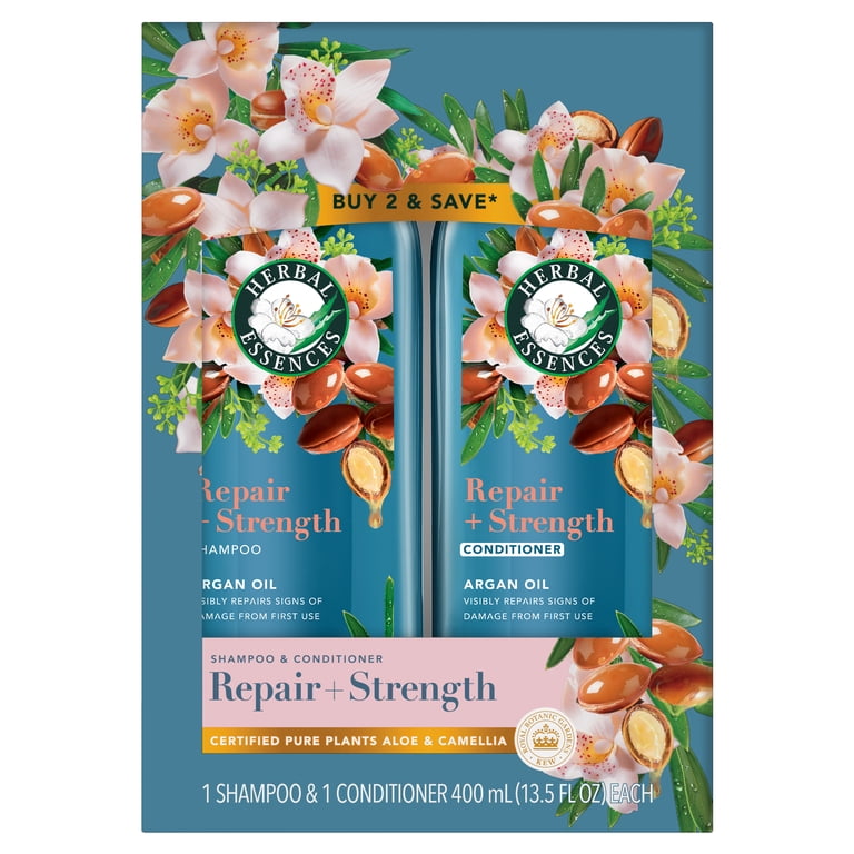 Herbal Essences Repair + Strength Argan Oil Shampoo & Conditioner