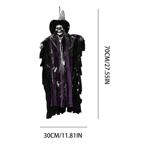 EUDIDV Spooky Props Ghost Shape Halloween Flag Wind Flag Hanging Pendant Festival Party Supplies Halloween Decorations