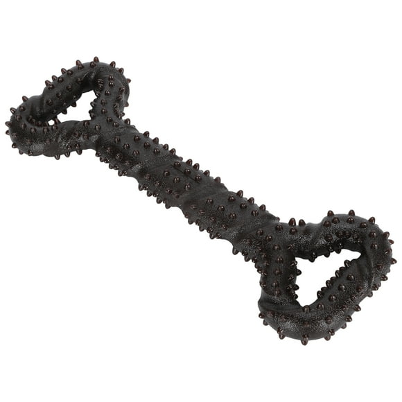 Puppies Teething Chew Toys, Deep Cleaning Dog Toys Easy To Clean Interactive Dog Toys with TPR Material for Chewing Coffee Color