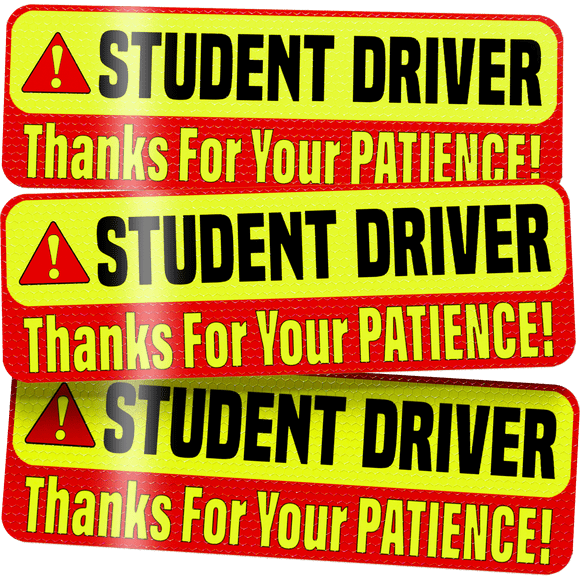 Student Driver Sticker