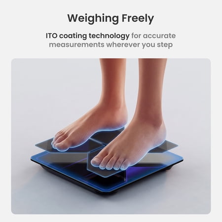 RENPHO Smart Body Fat Scale - BMI, Muscle Mass, Bluetooth - Image 8