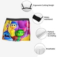 thumbnail image 4 of Lsque inside out 2 Pattern Men’s Total Support Pouch Boxer Briefs, X-Temp Cooling, Moisture-Wicking Underwear, Regular, Long-leg and Trunk-Small, 4 of 7