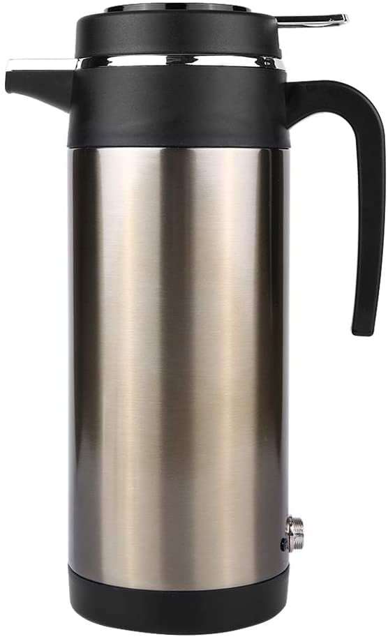Car Kettle, Stainless Steel Car Truck Travel Kettle 1200 ML Cup Fast