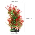 thumbnail image 4 of 1 Pieza De Plantas De Plástico Para Acuario, Planta Acuática Artificial Para Decoración De Plantas De Paisaje De Pecera, Rojo, Verde, 7.87, 4 of 7