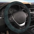 thumbnail image 5 of Gukieu Chemical Print Elastic Steering Wheel Cover, Anti-slip and Sweat-proof Car Steering Wheel Protector Cover for Cars, Vans, Trucks Car Accessories, 5 of 6