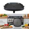 thumbnail image 2 of Sartén cuadrada de estilo coreano con superficie recubierta de Maifan, placa de estufa de barbacoa antiadherente sin humo para barbacoa de interior y exterior, 2 of 5