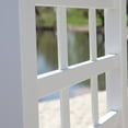 thumbnail image 4 of Dura-Trel Providence Arbor Vinyl Garden Archway, Arch Decor for Plants, White, 64\" x 85\, 4 of 7
