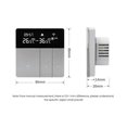thumbnail image 4 of AVATTO Tuya WiFi Termostato inteligente Controlador de temperatura 100-240 V Control eléctrico remoto, Google H Grey, Grey, 4 of 5