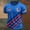 Blue, variant on 2026 New USA Soccer Jersey T-Shirt, United States Jersey Soccer, USA Team Pattern Crew Neck Short Sleeve Athletic Casual Football Top for Adult(Earthy Yellow, XL)