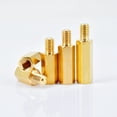 thumbnail image 4 of 10-100pcs M2 M3 Hex Brass Male Female Standoff Board Rack Stud Hexagon Threaded Pillar PCB Column Motherboard Spacer Bolt Screw, 4 of 4