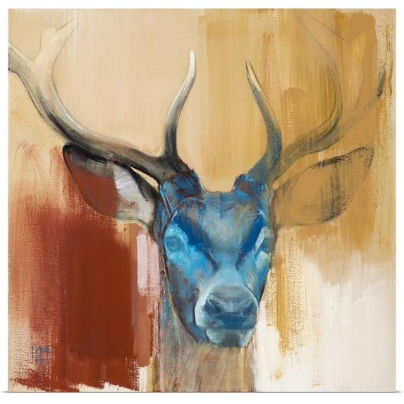 Great BIG Canvas | Rolled Mark Adlington Poster Print entitled Mask, 2014