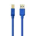thumbnail image 5 of Cable Matters USB 3.0 Cable (USB 3 Cable / USB 3.0 A to B Cable) in Blue 10 Feet - Available 3FT - 15FT in Length, 5 of 5
