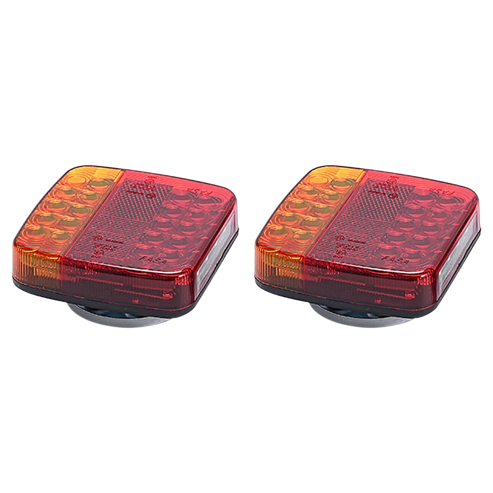 Magnetic Wireless Tail Lights for Trailer, 2025 Upgraded Wireless Trailer Lights Kit, Rechargeable Magnetic Led Trailers Light, for Truck, Rv, Camper, Boat
