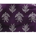 thumbnail image 4 of oneOone Georgette Viscose Fabric Leaves & Floral Block Decor Fabric Printed BTY 42 Inch Wide, 4 of 5