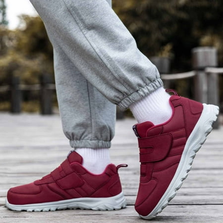 

Cathalem Women s Fresh Foam X-70 V1 Sneaker Couple Models Women s Middle Aged And Elderly Light And Running Sneaker for Women Red 9