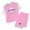 B-Pink, variant on Toddler Boys Outfit Sets Sets Letter Print Short Sleeve Top And Mesh Shorts Set Kids Boys Summer Quick Drying Outfit Sets Set,2Piece,4 -5 Years