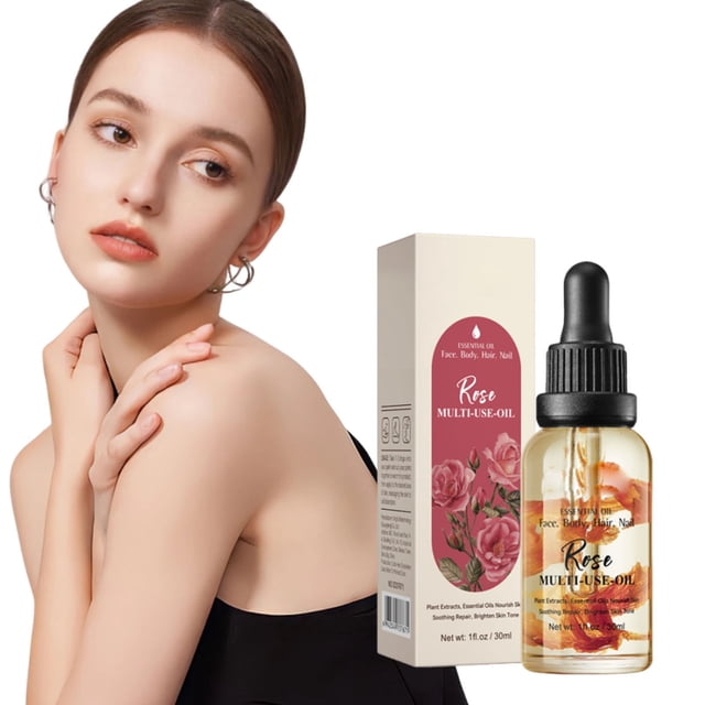 Aceite corporal hidratante con aceites esenciales, aceite de masaje multiefecto, la esencia