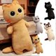 thumbnail image 3 of Cartoon Cat Doll Cute Plushie Plush Soft Cat Animal Toys Body Black Stuffed Plushies Cartoon, 3 of 4