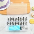 thumbnail image 4 of 32x Puntas y Bolsas de Pastelería BLESIY Herramienta de Decoración de Pasteles Boquilla para Tubería de Hielo, 4 of 8