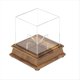 thumbnail image 1 of Vitrina de Softbol, Soporte de Exhibición de Plástico, Caja de Acrílico Protegida con Vitrina de Béisbol de Cubo de Exhibición Transparente, 1 of 5
