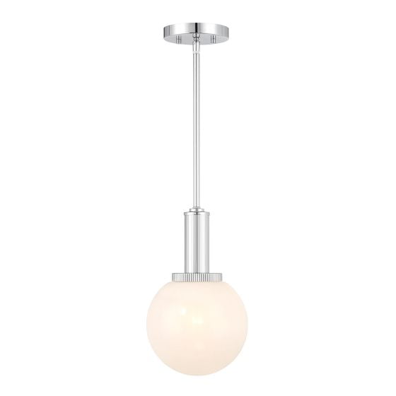 Meridian M7050CH 1-Light Pendant in Chrome