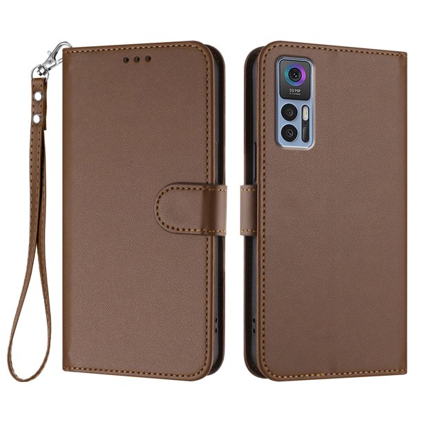 Funda Cartera GANGXUN para TCL 30/30 Plus – Cierre Magnético, Protección RFID, Correa Desmontable, Compatible con Carga Inalámbrica
