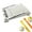 White, variant on Egg Slicer, Spam Slicer with 2 PCS Wavy Shaped Egg Cutter for Hard Boiled Eggs Soft Cheese Fruit, Cuts 11 Slices (Yellow)
