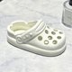 thumbnail image 2 of Hole Shoes Ashtray Office Home Anti Fly Ash Ashtray Smoking Accessories Home Decoration Art, White A, 2 of 5