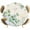 Beige, variant on Elastic Fitted Round Tablecloth, Spring Floral Waterproof Stretch Table Cover for 36"-44" Tables, Daisy Eucalyptus Leaves Black White Plaid Washable Outdoor Tablecloths for Patio, Picnic, Camping