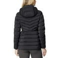 thumbnail image 3 of 32 Degrees Heat Womens Hooded 4-Way Stretch Jacket (Black, Small), 3 of 3