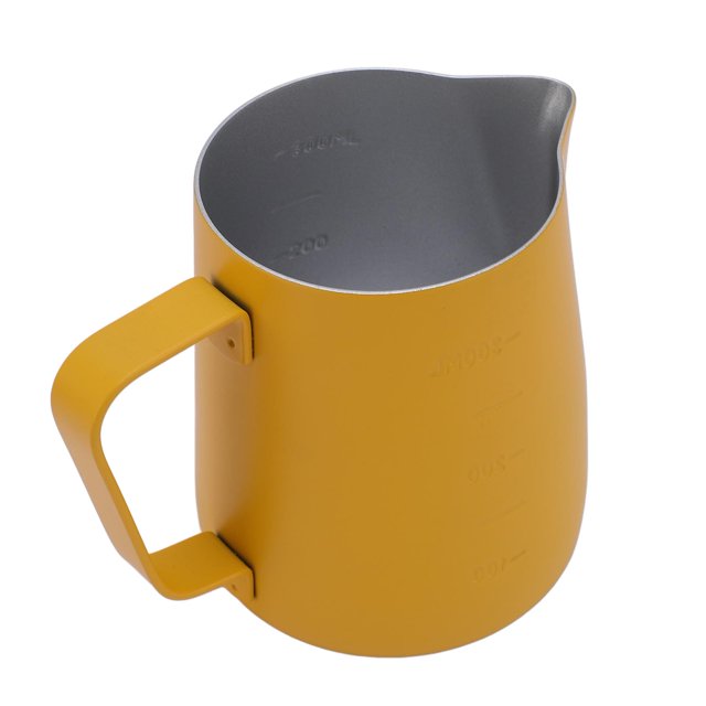Jarra Para Espumar Leche De Acero Inoxidable, Jarra Para Vaporizar Café Expreso Con Escala Transparente, Taza Para Espumar Leche, Taza Para Arte Con Leche, Accesorios Para