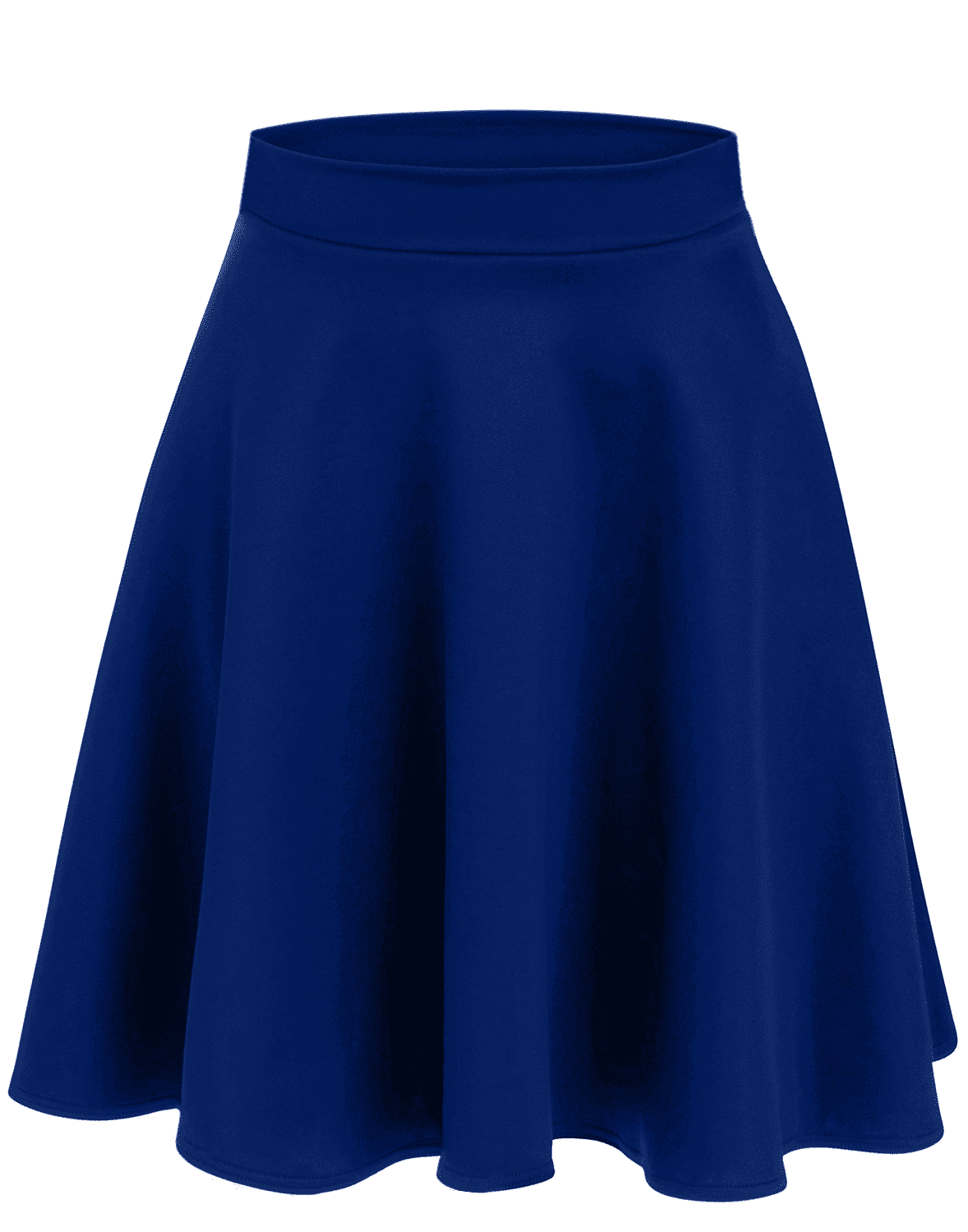 Blue skater skirt