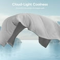 thumbnail image 6 of Aship Cooling Comforter Twin Size, Dual Sided Summer Comforter for Hot Sleepers, Q-Max>0.45 Arc-Chill Fabric Lightweight Breathable Cooling Quilt 59*74 in, 6 of 9
