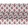 thumbnail image 5 of oneOone Velvet Red Fabric Block Sewing Material Print Fabric By The Yard 58 Inch Wide, 5 of 5