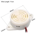 thumbnail image 3 of Unique Bargains DC 3-24V Active Electronic Buzzer Piezo Alarm Sounder Continuous 90dB Beep, 3 of 3