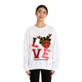 thumbnail image 4 of Black Girl Christmas  Crewneck Sweatshirt, 4 of 5