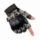 thumbnail image 2 of Guantes de camuflaje de medio dedo para exteriores, antideslizantes, para montar a caballo y cazar, para aficionados al ejército táctico., 2 of 4