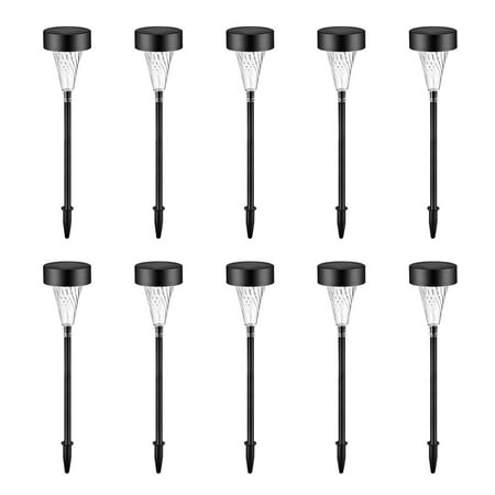 

10pcs LED Yards Decorative Patio Solar Pathway Light Outdoor Garden
