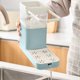 thumbnail image 3 of Dispensador de jabón de cocina 2 en 1 con soporte para esponja - Dispensador de líquido lavavajillas, 3 of 6