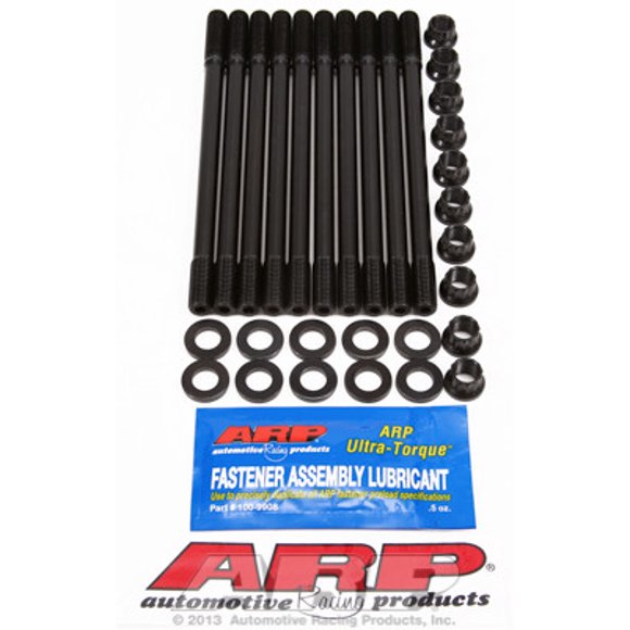 Fits 1997-1998 Honda CR-V ARP Auto Racing Cylinder Head Stud 208-4306 For Use With Honda; 12 Point Nuts With Undercut Studs; Black Oxide; Chrome Moly